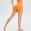 Fitness Yoga Seamless High Waist Butt Lifting Shorts