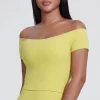 Elite Collection-Off Shoulder Soft Cute Sexy Slim Fit Tops