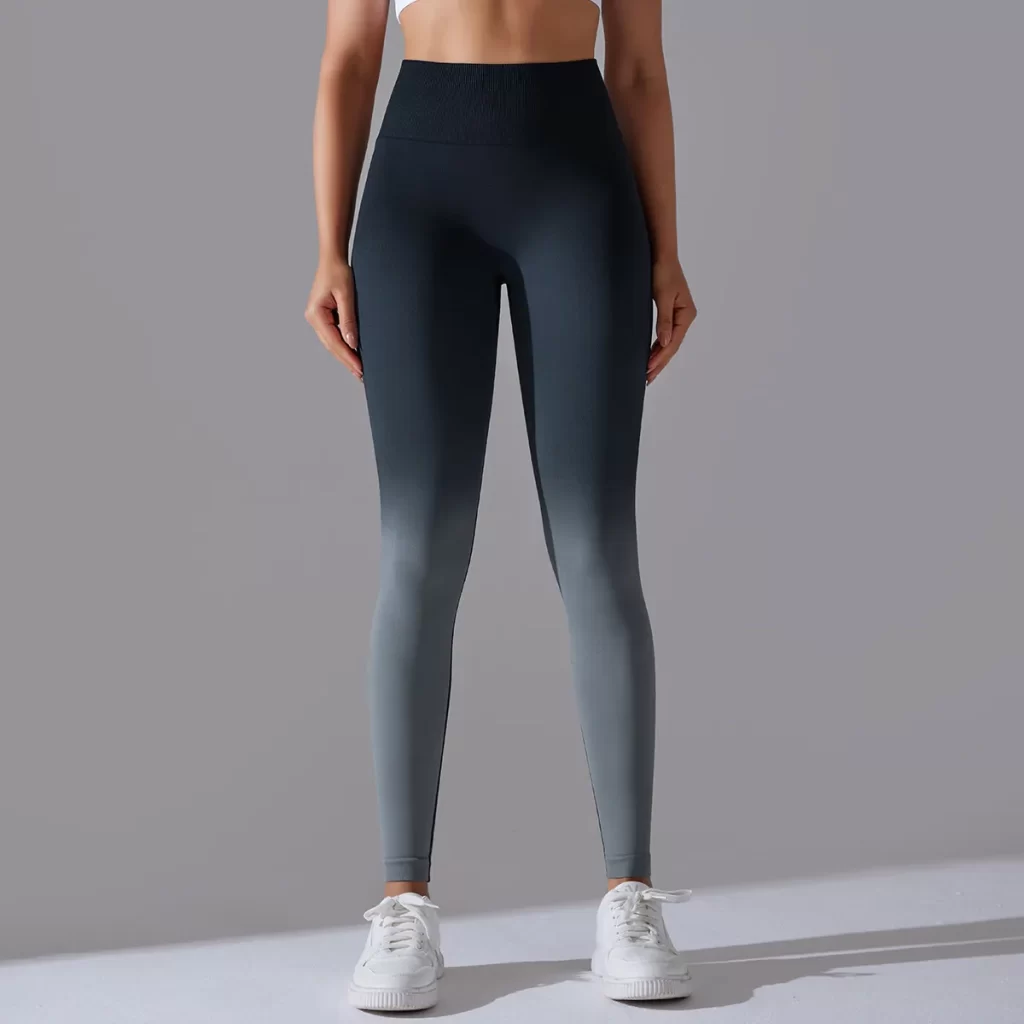 High Waist Butt Lifting Candy Gradient Yoga Pants