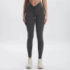 Elite Collection-V Elastic Waistband Fitness Leggings for Women