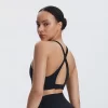Elite Collection-Soft Cross Back Padded Bra for Workout Yoga