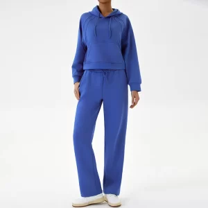 Women Tracksuits Casual Hoodie Outfits with Pockets