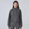 ale Women's Full Zip Up Hoodie Fall Casual Jacket fitness wholesale clothing