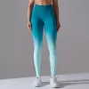 High Waist Butt Lifting Candy Gradient Yoga Pants