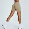 Seamless High Waisted Shorts with Tummy Control