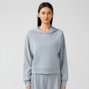 Women Fall Casual Hoodies Loose Pullover Tops