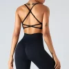 Custom Wholesale Seamless Fitness Bra Leggings Set spark gym athletic wear suppliers