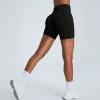Seamless High Waisted Shorts with Tummy Control