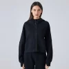 ale Women's Full Zip Up Hoodie Fall Casual Jacket fitness wholesale clothing