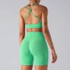 Wholesale Workout Fitness Seamless Adjustable Straps Bra yoga wear suppliers