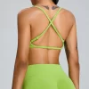 Women Workout Fitness Seamless Adjustable Bra