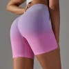 Women's Seamless Scrunch Butt Lift Candy Fitness Shorts Workout Yoga Gym Shorts