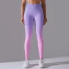 High Waist Butt Lifting Candy Gradient Yoga Pants Wholesale Clothing