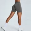 Fitness Yoga Seamless High Waist Butt Lifting Shorts custom shorts manufacturer