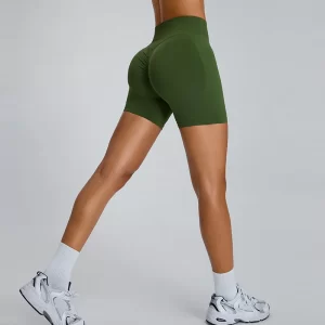 Fitness Yoga Seamless High Waist Butt Lifting Shorts