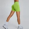 Fitness Yoga Seamless High Waist Butt Lifting Shorts custom shorts manufacturer