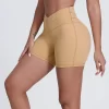 Elite Collection-Fitness Shorts for Women High Waist Butt Lifting V Cut Running Shorts