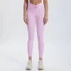 Elite Collection-Fitness Leggings for Women High Elastic V Waistband Butt Lifting Yoga Pants