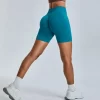 Fitness Yoga Seamless High Waist Butt Lifting Shorts custom shorts manufacturer