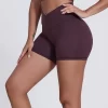 Elite Collection-Fitness Shorts for Women High Waist Butt Lifting V Cut Running Shorts