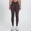 Elite Collection-Fitness Leggings for Women High Elastic V Waistband Butt Lifting Yoga Pants