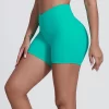 Elite Collection-Fitness Shorts for Women High Waist Butt Lifting V Cut Running Shorts