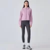Wholesale Women's Full Zip Up Hoodie Fall Casual Jacket