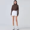 Custom Women's Long Sleeve Shirts Casual Crop Jackets