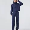 Half Zip Tracksuits Winter Casual Sweatshirt with Pockets