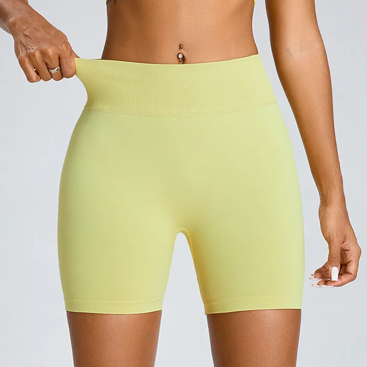 Wholesale Seamless Butt Lifting Gym Fitness Shorts
