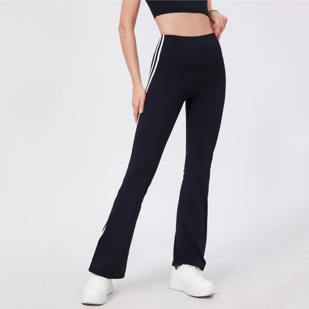 High Waist Yoga Running Butt Lifting Flare Leggings