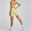 Wholesale Seamless Butt Lifting Gym Fitness Shorts custom shorts manufacturer
