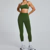 Athletic Yoga Women High Waist Butt Lifting Leggings clothing manufacturer private label