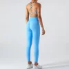 Custom Wholesale Seamless Fitness Bra Leggings Set spark gym athletic wear suppliers