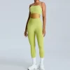 Wholesale Seamless Adjustable Straps Sports Bra cross strap bra custom workout clothes