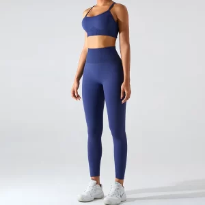 Custom Wholesale Seamless Fitness Bra Leggings Set