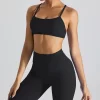 Women Workout Fitness Seamless Adjustable Bra wholesale workout wear