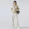 Winter Hooded Short Puffy Jacket Warm Puffer Down Coat