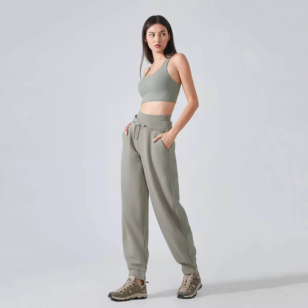 Custom Women's Winter Plush Gym Jogging Pants