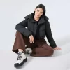 Winter Cropped Puffer Jacket Custom Short Bubble Coat