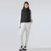 Custom Winter Outerwear Hooded Full Zip Puffer Vest