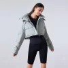 Winter Cropped Puffer Jacket Custom Short Bubble Coat