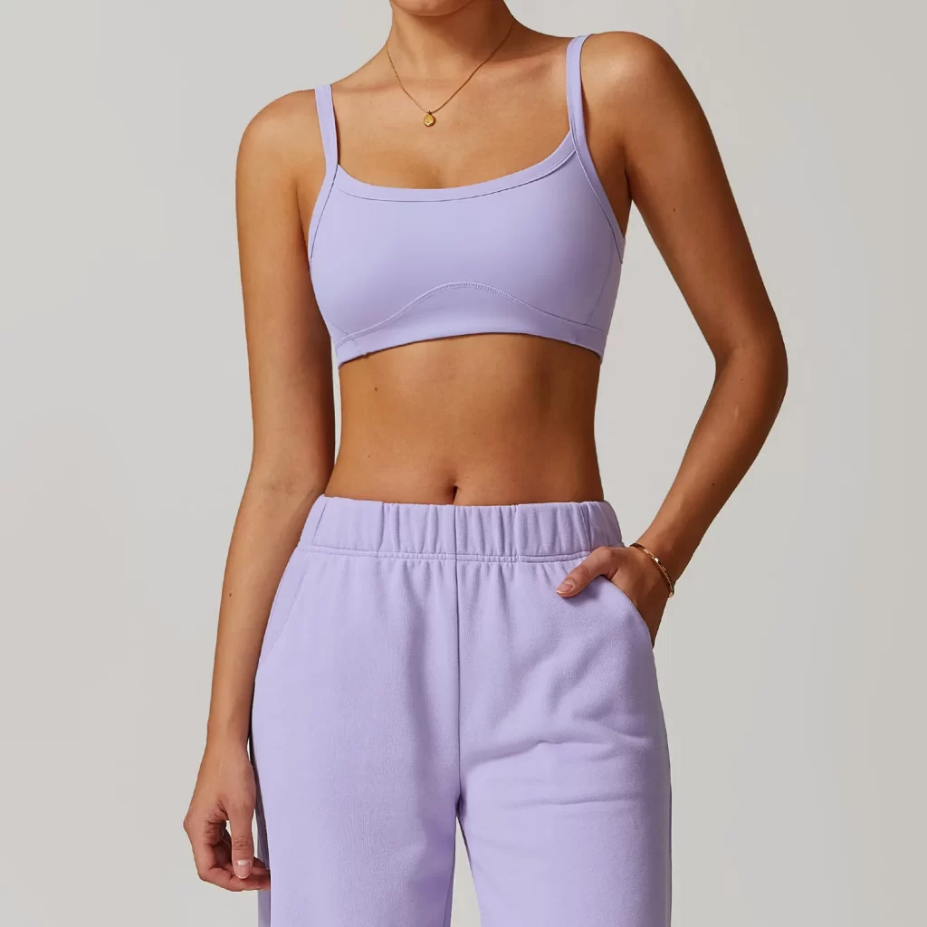 Wholesale Custom Strappy Fitness Sports Bra
