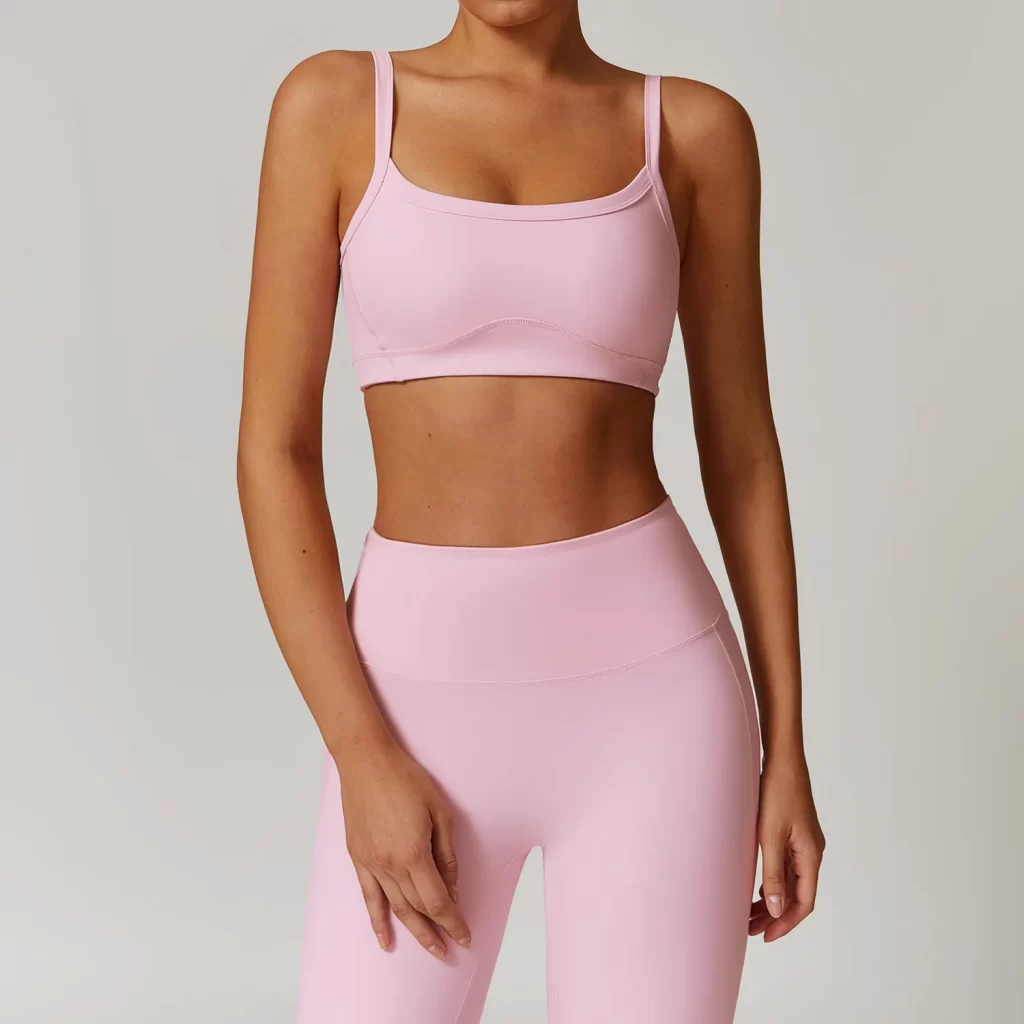 Wholesale Custom Strappy Fitness Sports Bra yoga wear suppliers