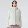 Custom Winter Women's Long-Sleeve Hooded Puffer CoatCustom Winter Women's Long-Sleeve Hooded Puffer Coat
