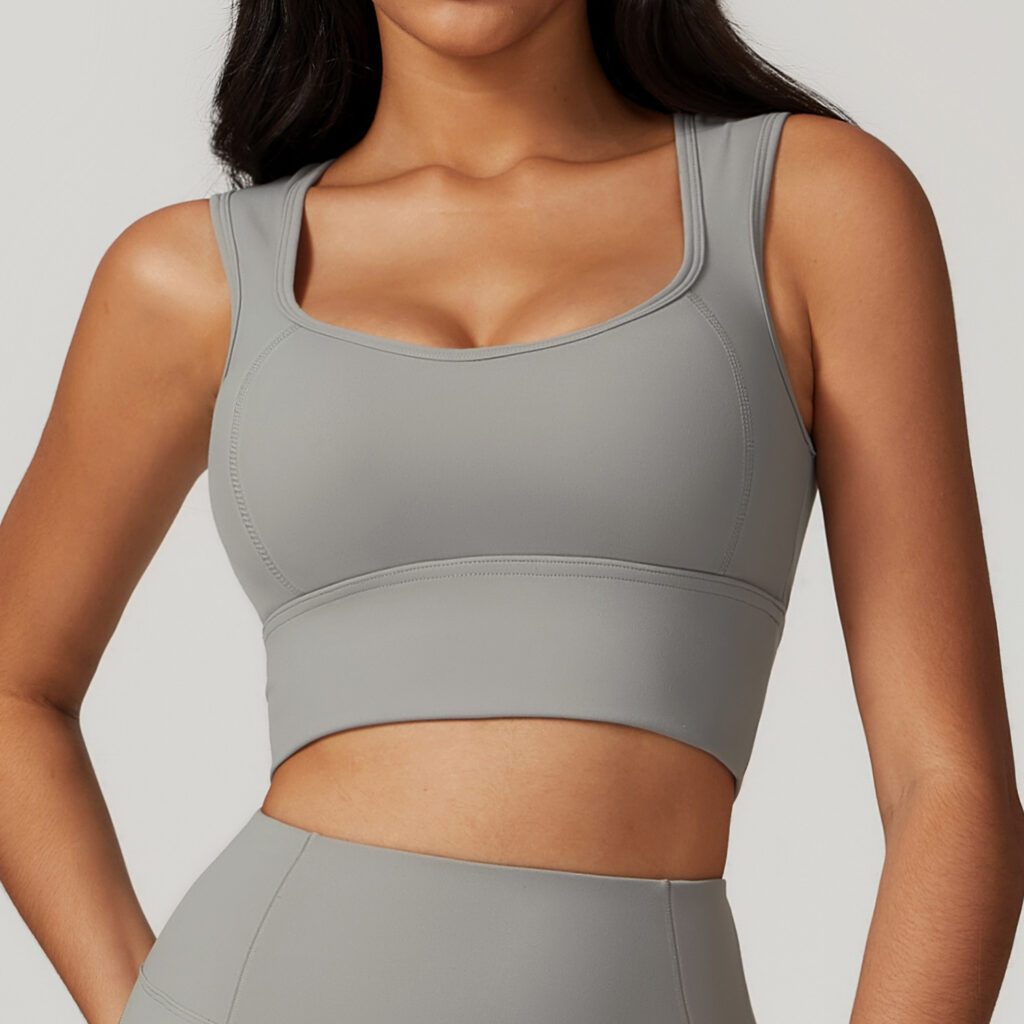 Sports Padded Crop Tank Yoga Bras Workout Fitness Top athletic apparel manufacturers yoga wear suppliers
