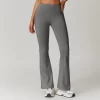Custom Women High Waist Workout Yoga Flare Leggings wholesale womens activewear