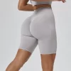 shorts manufacturer Workout Biker Shorts Seamless Tummy Control Fitness Shorts