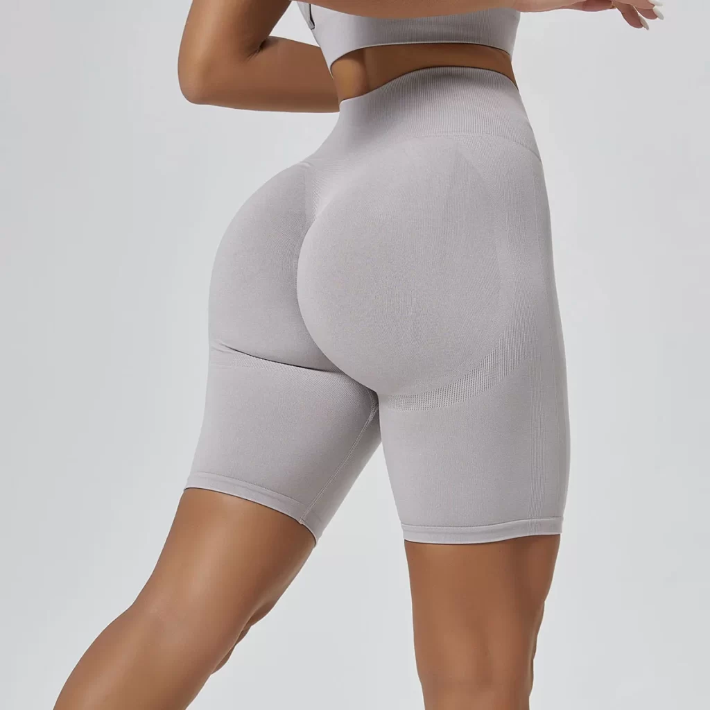 shorts manufacturer Workout Biker Shorts Seamless Tummy Control Fitness Shorts