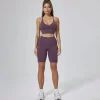 shorts manufacturer Workout Biker Shorts Seamless Tummy Control Fitness Shorts